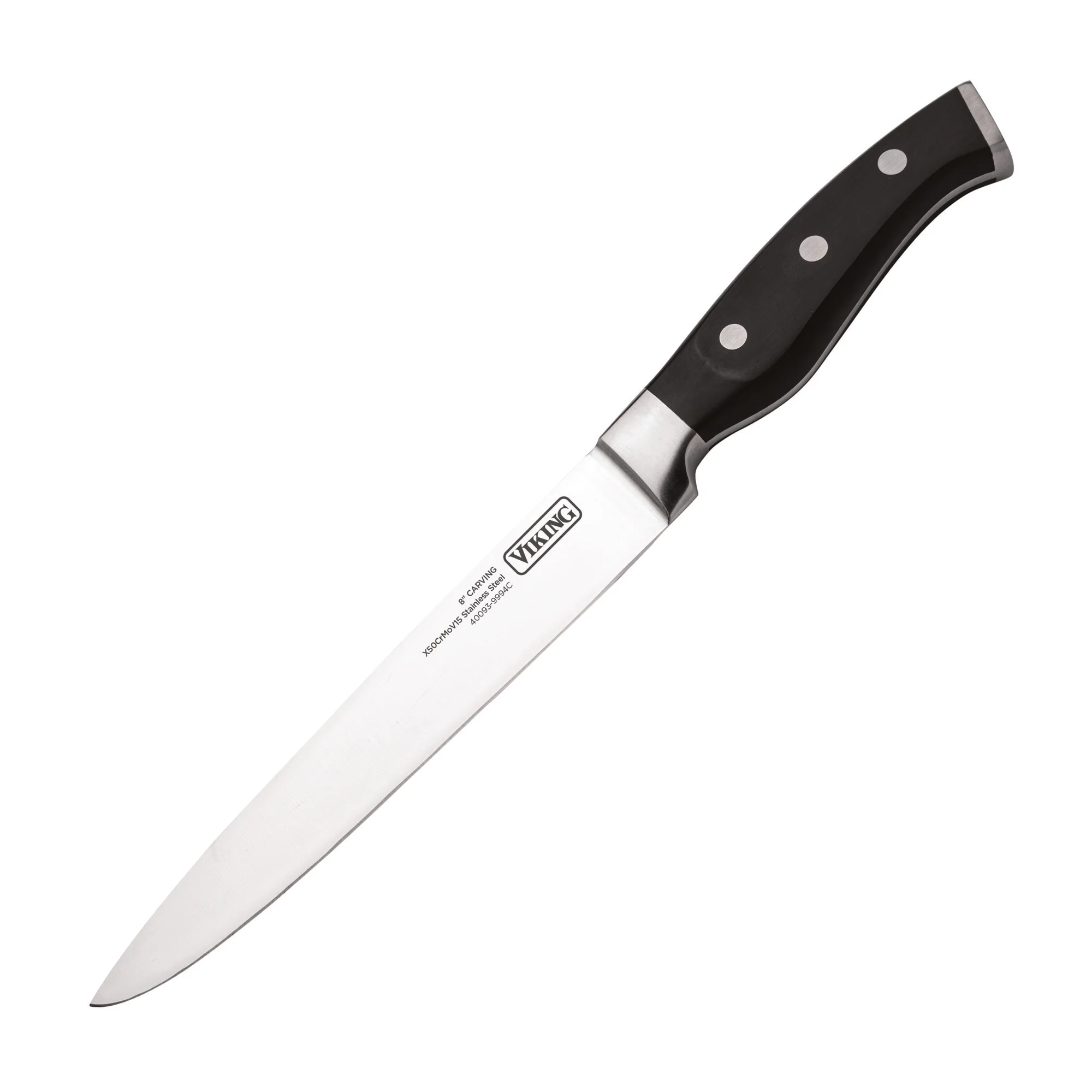 Viking 14-Piece X50CrMoV15 Steel Cutlery Set with Black Block - Image 7