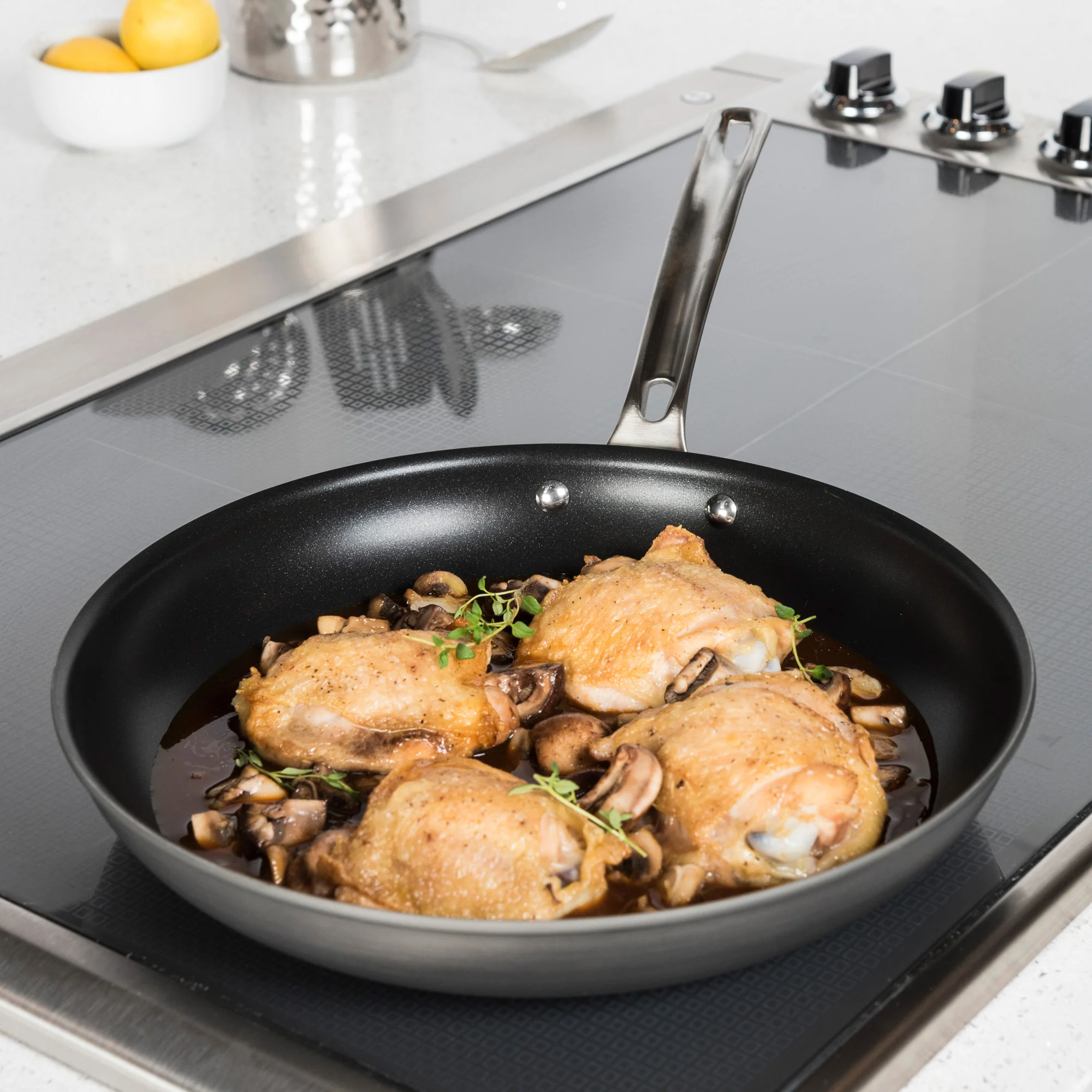 Viking Hard Anodized Nonstick 12-Inch Fry Pan - Image 2